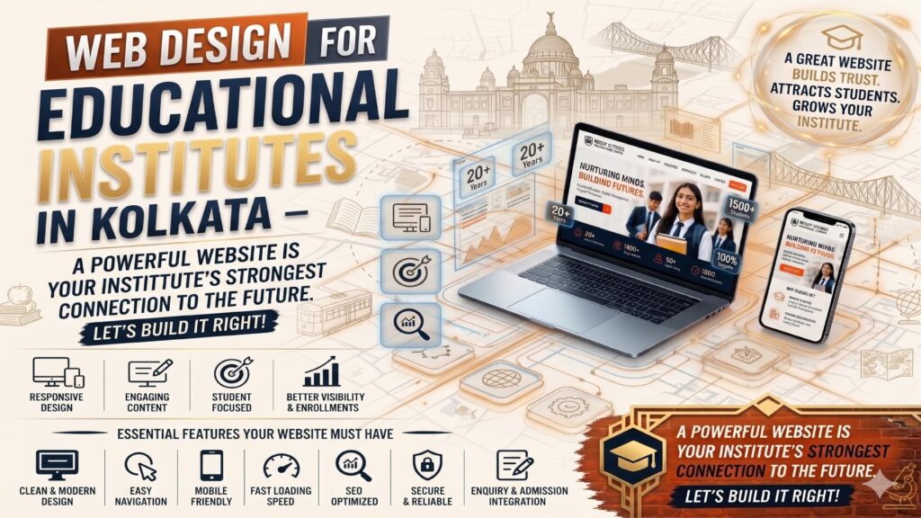 Web Design For Educational Institutes In Kolkata | Complete 2026 Guide