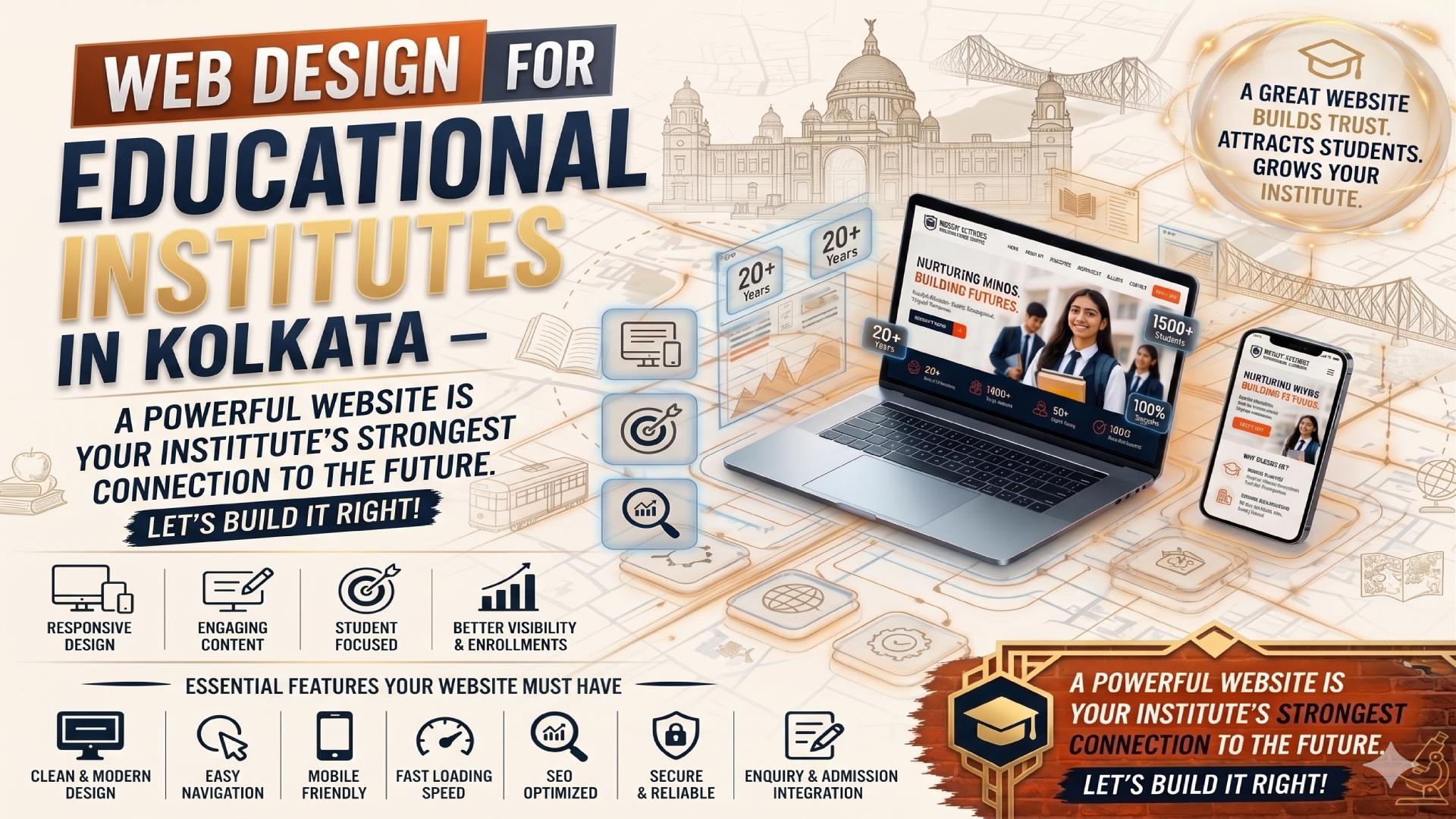 Web Design For Educational Institutes In Kolkata | Complete 2026 Guide