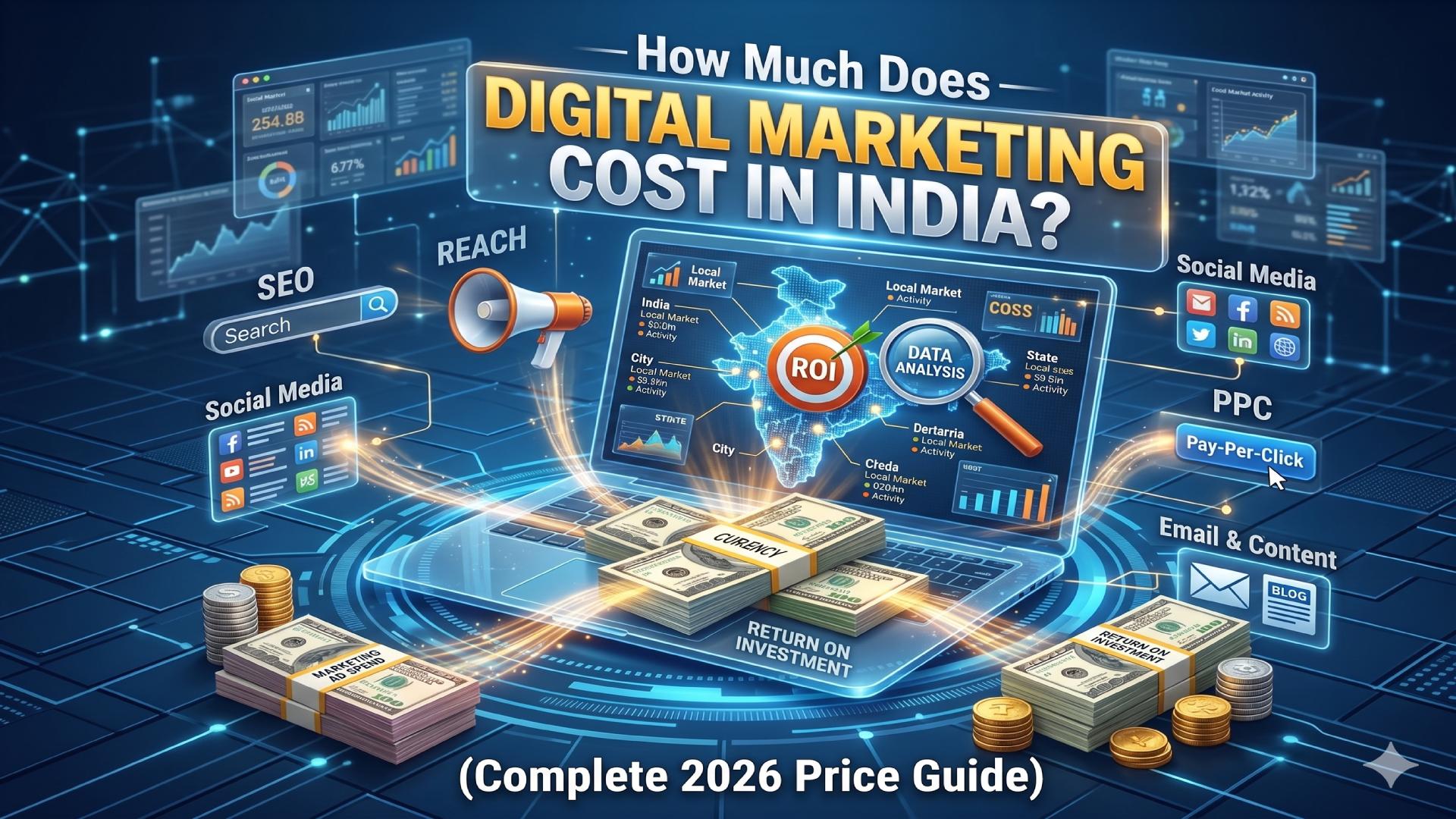 Digital Marketing Cost In India 2026 – Full Price Guide